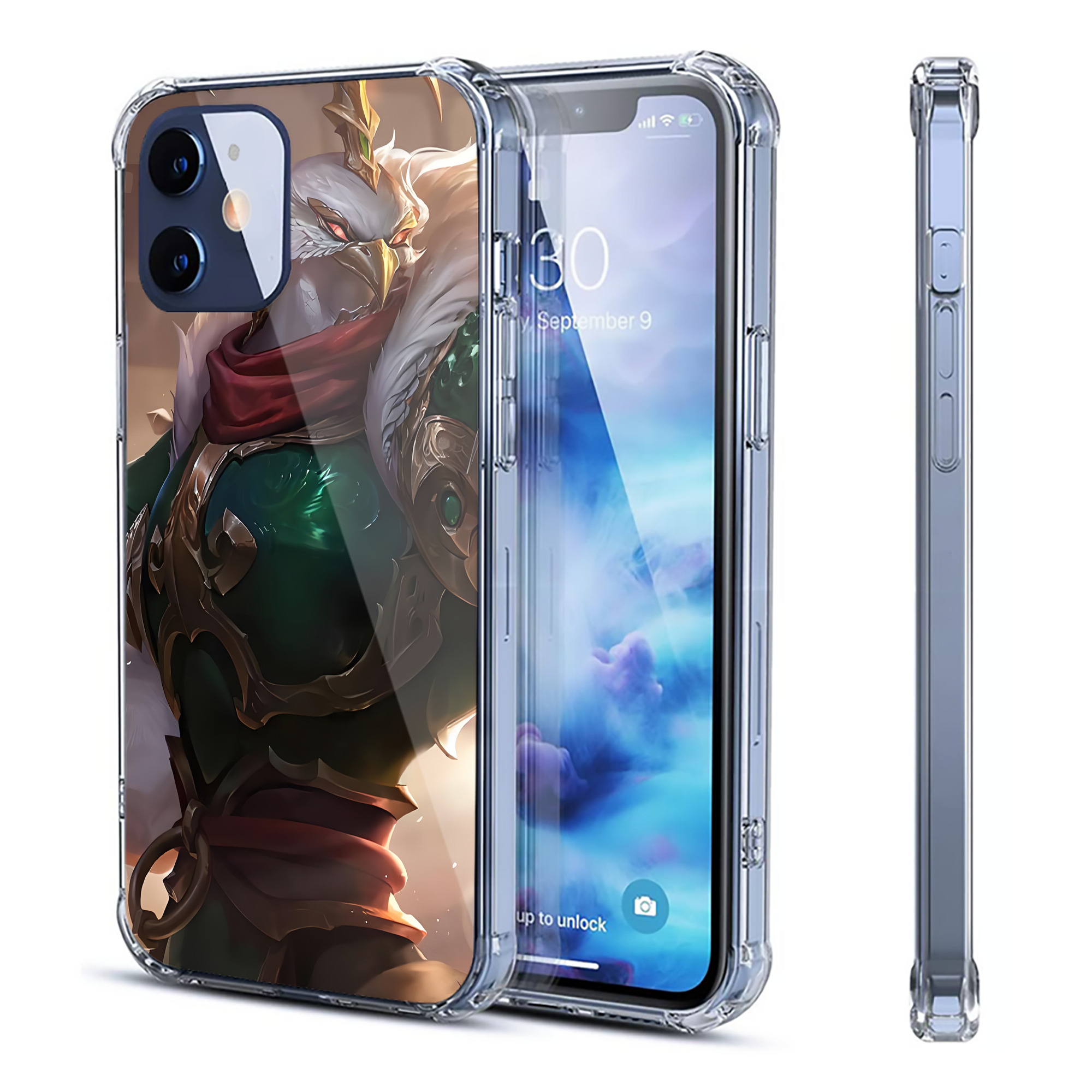 （画像用） リーグ・オブ・レジェンド League of Legends LOL 【iPhone 12シリーズ対応】透明スマホケース（クリアソフトケース）